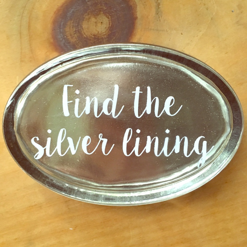 French crystal PAPERWEIGHT. made in NY